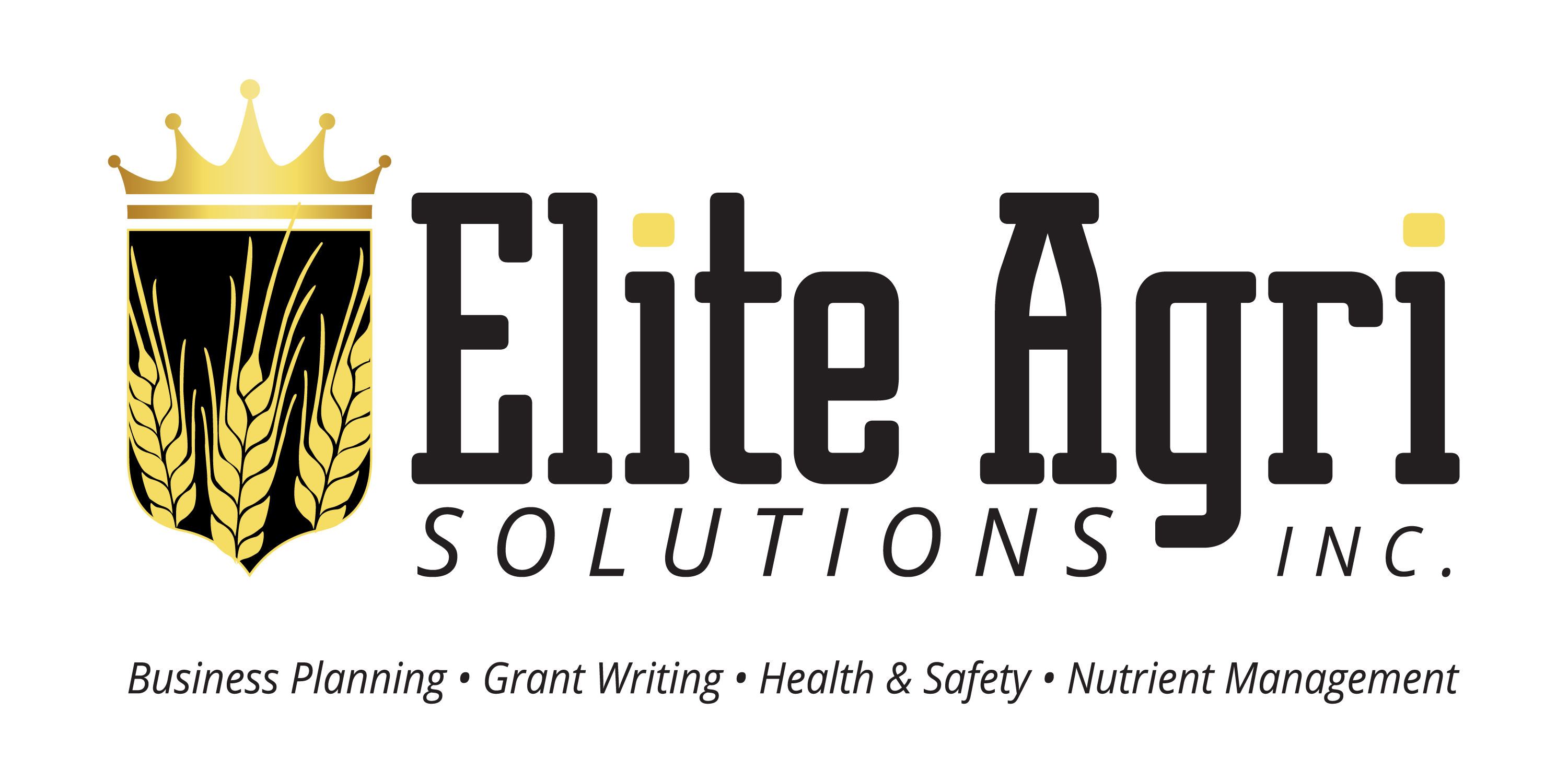 Logo d'Elite Agri Solutions Inc. - Business Planning, Grant Writing, Health & Safety and Nutrient Management