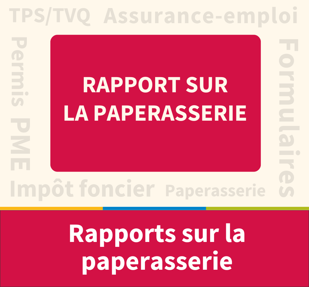 Rapport sur la paperasserie